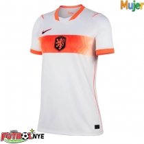 Camiseta Países Bajos Visitante Equipación para mujer Mundial 2026 manga corta